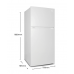 CTM515NW4 CHIQ 515 L Top Mount Fridge 